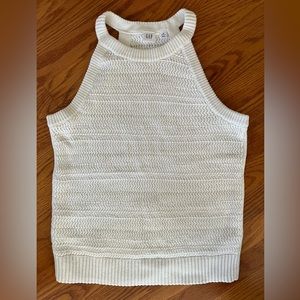 Gap Pointelle Knit Tank Top